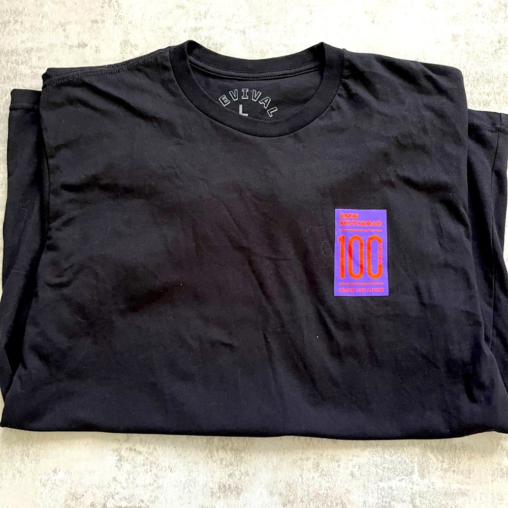 Men’s BMW Motorrad 100 long sleeve tee